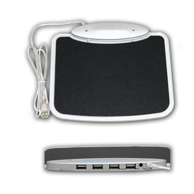 Destockage Tapis souris avec multi port USB