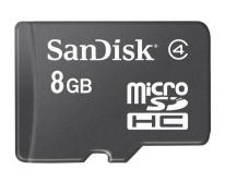 Destockage MicroSDHC 8GB Sandisk SOUS BLISTER