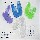 Destockage LOT 48 PAIRES JELLY SHOES 108HT LE CARTON
