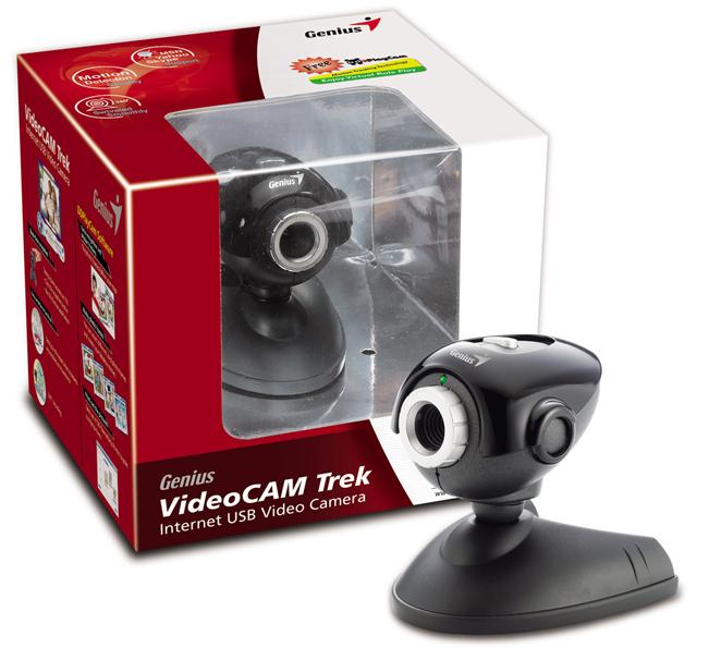 Destockage Videocam Trek, Webcam USB - 100000 pixels - Rotation 360° - 14,90 €