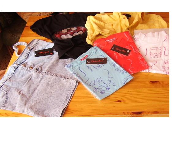 Destockage LOT DE TEE SHIRT ET 1 CHEMISE DIESEL