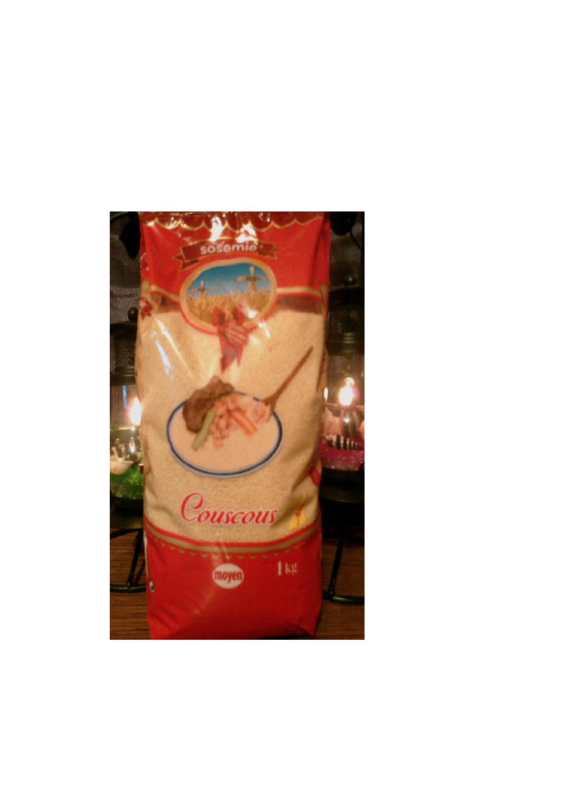 Destockage nouveau Couscous superieure 1 kg (sosemie)