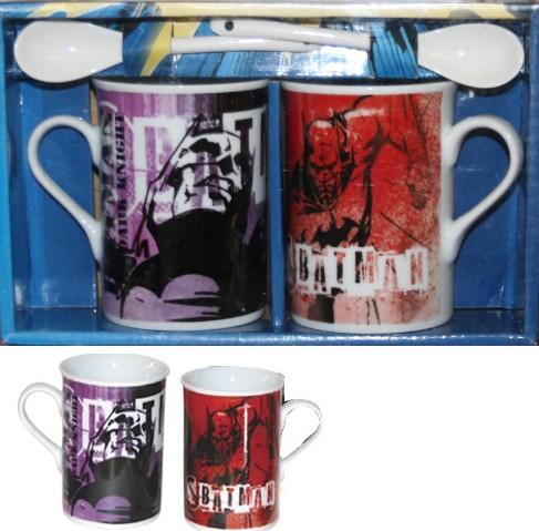 Fournisseur Set de 2 mugs Batman vente en gros des mug batman, Grossiste Set de 2 mugs Batman vente en gros des mug batman, Destockage Set de 2 mugs Batman vente en gros des mug batman