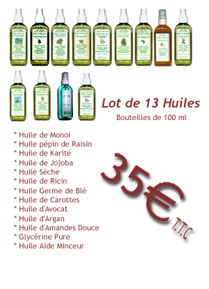 Destockage Huiles Corporelles