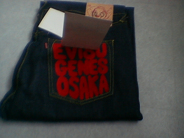 Destockage LOT DE JEAN EVISU NEUF SOUS BLISTER (Pas diesel)