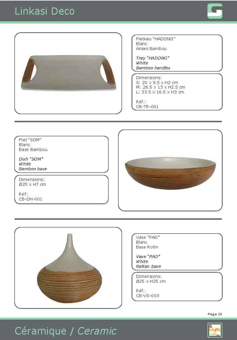 Destockage VEND LOT VASES, PLATS CERAMIQUE