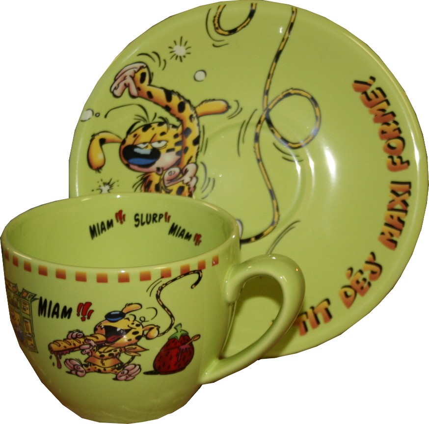 Destockage L'Ensemble Petit D�jeuner Marsupilami