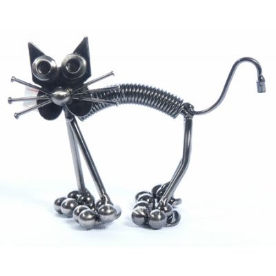 Destockage CHAT  EN METAL