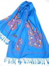 Destockage PASHMINA BROD�E 