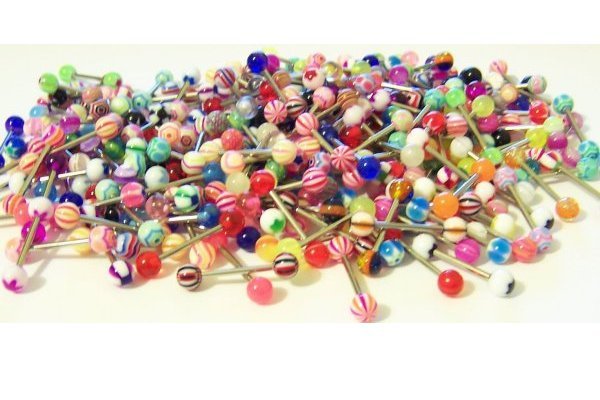 Destockage 30 % de remise piercing langue