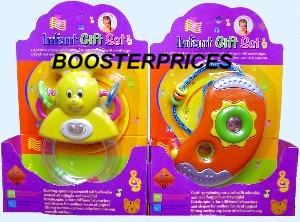 Destockage SET DE 2 JOUETS BEBE - 1ER AGE - 1,50