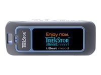 Destockage TREKSTOR i.Beat mood 512MB MP3-Player WMA WAV USB2.0 avec radio