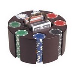 Destockage Carrousel en bois de 200 jetons 11,5g