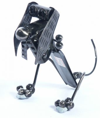 Destockage CHIEN EN METAL