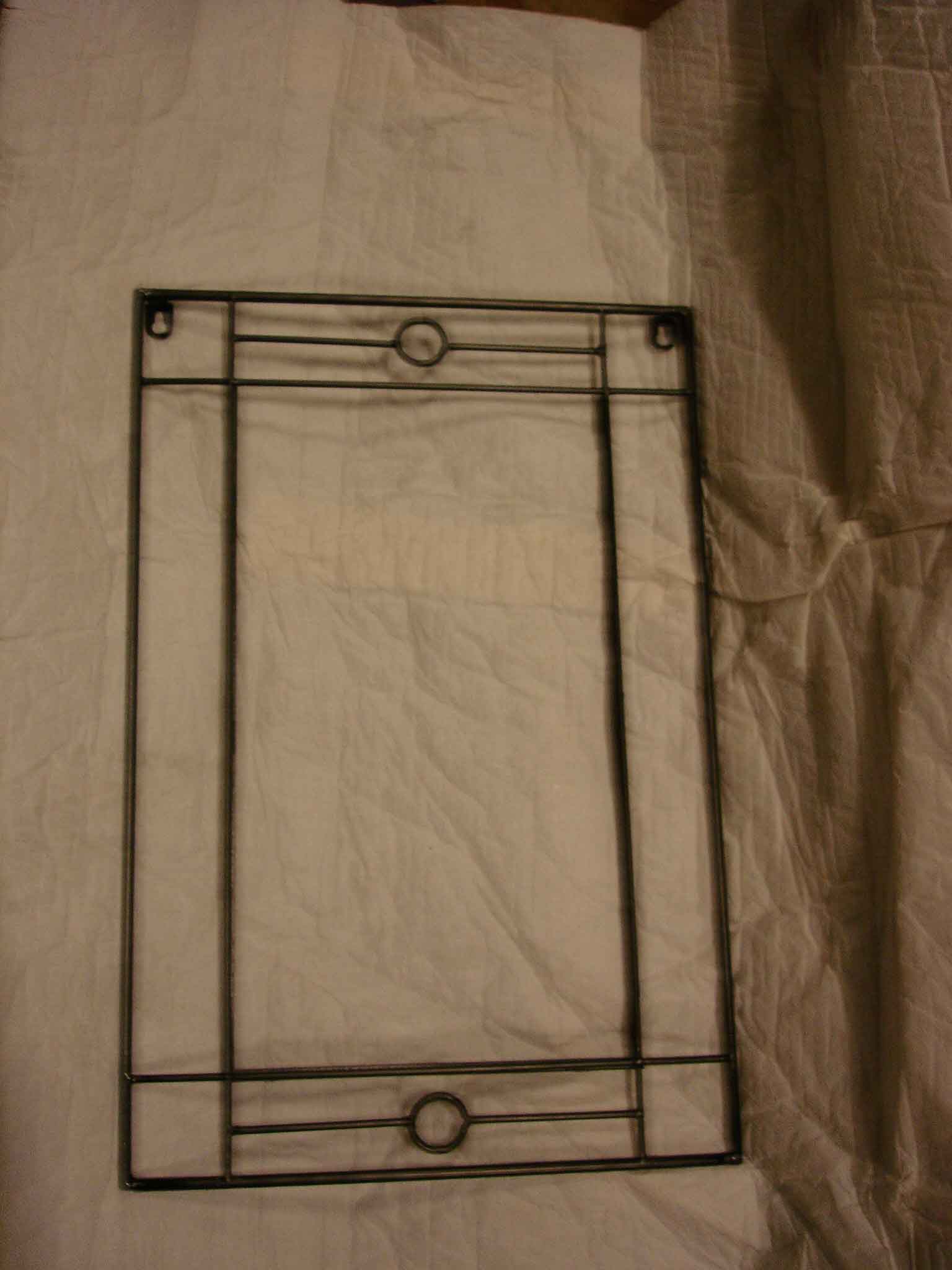 Destockage cadre encadrement pour miroir FER FORGE 60cm