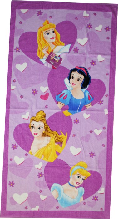 Destockage Serviette De Plage Princess disney, vente en gros