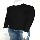 Destockage sweat  TED LAPIDUS NOIRE