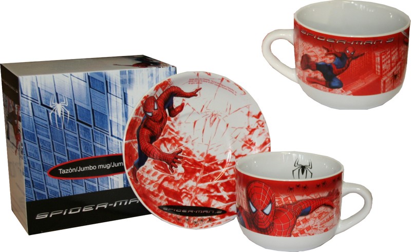 Destockage L'Ensemble Petit D�jeuner Spiderman 3