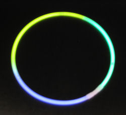 Destockage Collier fluo tricolore 0.27�HT!