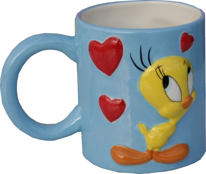 Destockage Mug Titi en relief