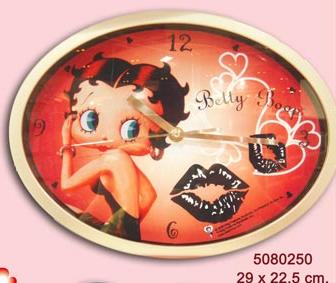Destockage 4 Pendules Betty Boop