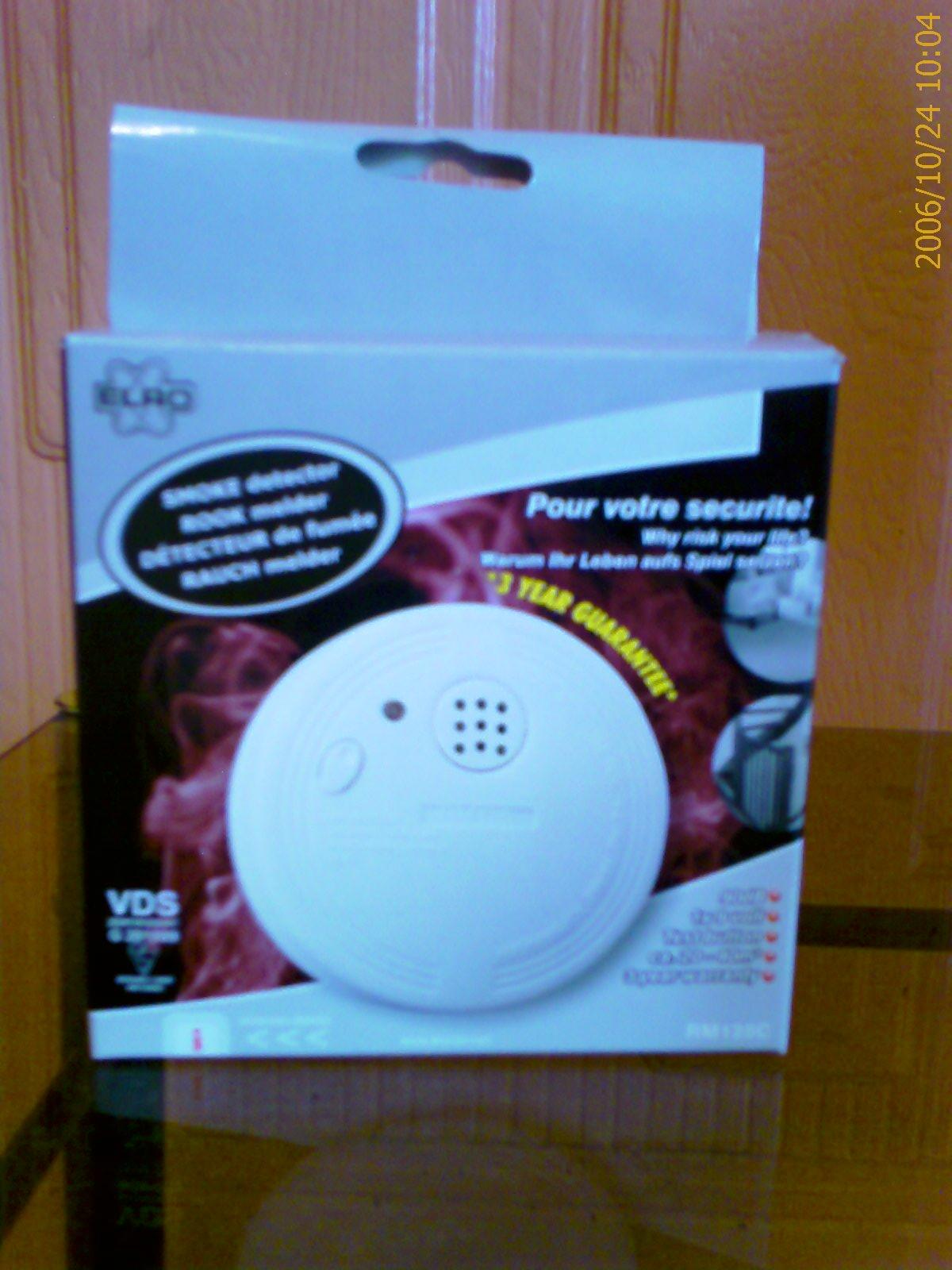 Destockage D�tecteur de fum�e ELRO