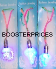 Destockage COLLIER LUMINEUX A LAMPE LED - 0,35 CENT/PIECE 