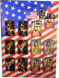 Destockage BRIQUET ESSENCE - MOTIFS SEXY GIRLS - 0,95 CENTS/PIECE