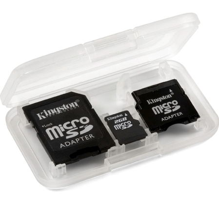 Destockage MicroSD 1GB - Kingston 3 en 1 Blister