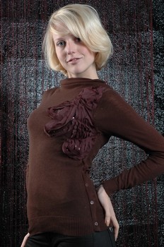 Destockage r�f 2589 - top manches longues fleur 91039