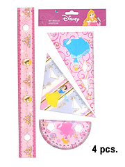 Destockage Set de r�gles effet 3D princesses Disney