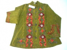 Destockage CASAQUE BROD� HAUTE GAMME ARTISANALE.