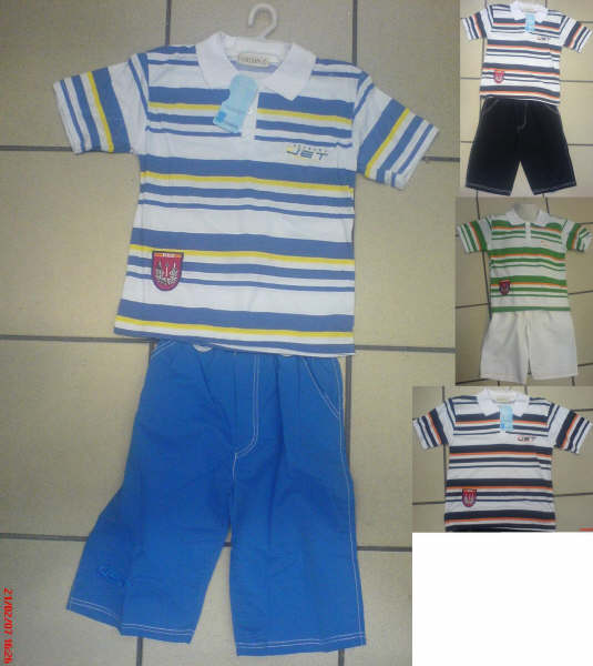 Destockage vetement enfant polo et short bermuda 2,80�