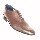 Destockage CHAUSSURE KINZANETTI CUIR MARRON 