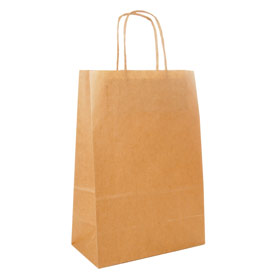 Destockage SACS SOS AVEC ANSES 20+10X29 MARRON KRAFT