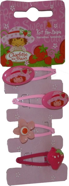 Fournisseur Barettes, bijoux  charlotte aux fraises, Grossiste Barettes, bijoux  charlotte aux fraises, Destockage Barettes, bijoux  charlotte aux fraises