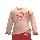 sweat Charlotte fraise ROSE 