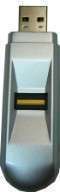 cle usb biometrique 1Go/2Go 