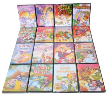 DVDs des plus grands titres dessins anim�s 0,70ct 