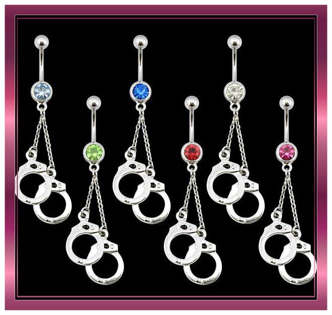 Lot piercings nombrils luxe 45pcs minimum 