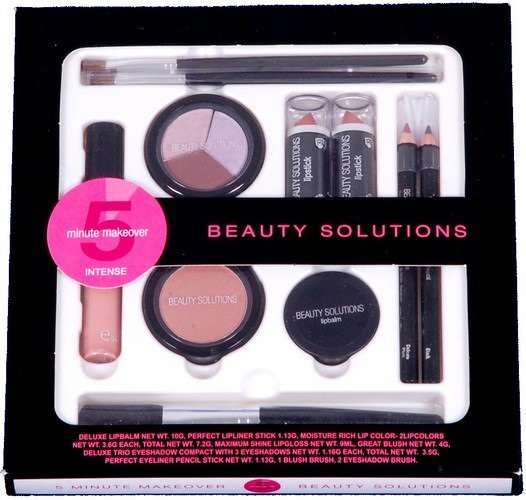 Pack coffrets maquillages 5mn. 