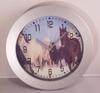 HORLOGE MURALE CHEVAUX 2,80 EUROS/PIECE 