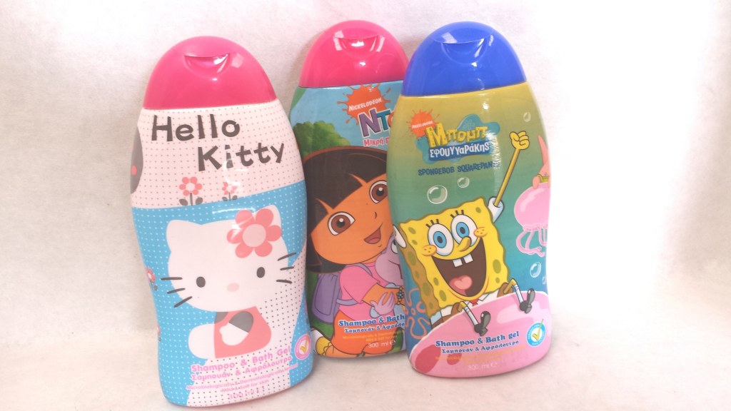 c lot de shampoing gel de bain dora