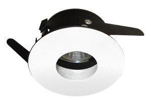 Spot DISCRETO Blanc Fixe à Peindre pour plafond Staff ou BA13