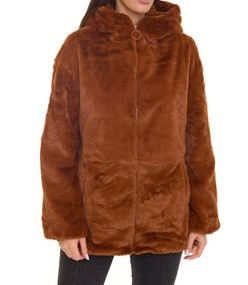 050164 Manteau léger à capuche femme Aniston