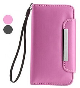 Flash Etui en cuir PU avec corde pendre pour iPhone 5