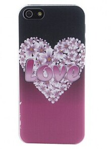 Grossiste,fournisseur chinois : Relief Style Case Modèle en forme de coeur dur pour l'i...