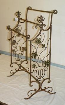 PORTE SERVIETTES FER FORGE