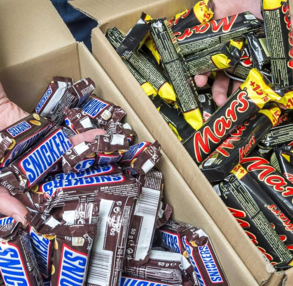 Snickers, mars, Twix, Bounty, Kitkat, Milka, Oreo, m&m Chocolat Destockage