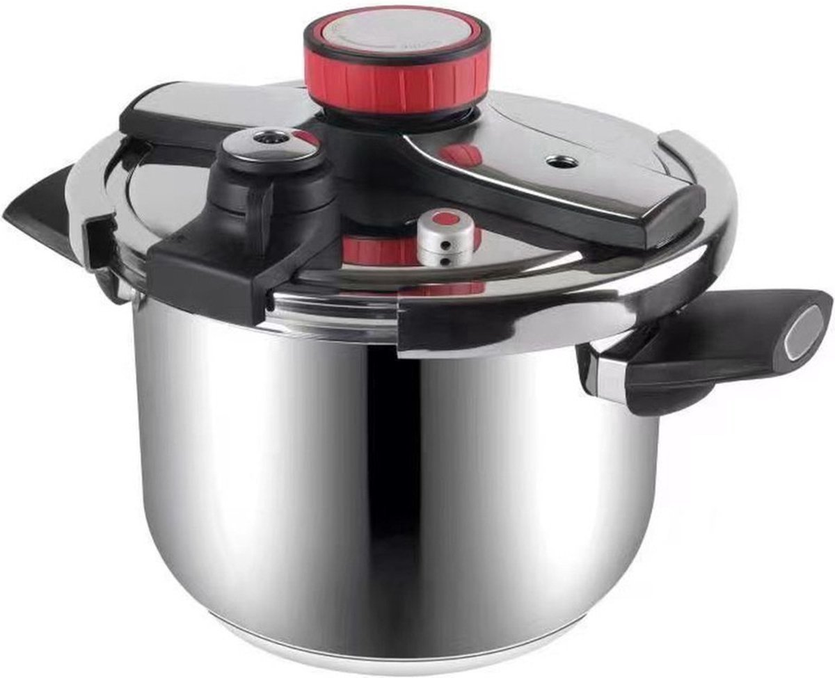 Autocuiseur Portable 3,5L Ou 5L Inox - Cuisson Rapide, Induction Compatible, Sécurisé